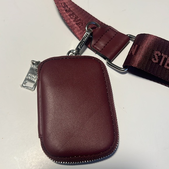 Steve  Madden Burgundy Trendy Bag with coin purse - Picture 10 of 10